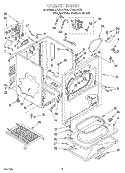 SECTION Diagram and Parts List for KEYS777EQ0  KitchenAid Dryer