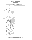 INSTALLATION Diagram and Parts List for X05002W01  Roper Air Conditioner