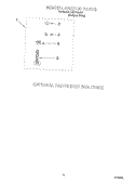 MISCELLANEOUS, OPTIONAL Diagram and Parts List for LXR7133JQ1  Whirlpool Washer