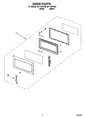 Part Location Diagram of WPW10114515 Whirlpool Handle (Black)