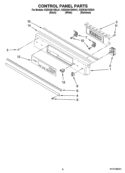 Part Location Diagram of W10110246 Whirlpool GASKET
