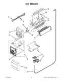 Part Location Diagram of W10445790 Whirlpool COVER-FRNT