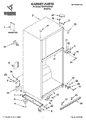 Part Location Diagram of 2254120 Whirlpool Literature Parts (Spanish)