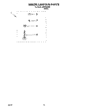 MISCELLANEOUS, LIT/OPTIONAL Diagram and Parts List for LSR5232DW0  Whirlpool Washer