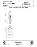 SECTION Diagram and Parts List for 6KCDB250T0  KitchenAid Food Waste Disposer