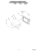 Part Location Diagram of WP8304028 Whirlpool Glass Assembly (White)