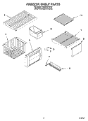 Part Location Diagram of 2266946 Whirlpool SHELF