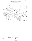 Part Location Diagram of 4164217 Whirlpool Control Mounting Plate
