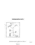 MISCELLANEOUS Diagram and Parts List for LA5400XSW1  Whirlpool Washer