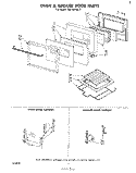SECTION Diagram and Parts List for SB130PSK0  Whirlpool Wall Oven