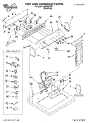 Part Location Diagram of 8532610 Whirlpool PANEL-CNTL