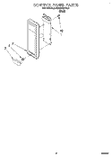 CONTROL PANEL, LIT/OPTIONAL Diagram and Parts List for KCMS125YBL0  KitchenAid Microwave