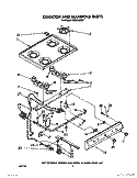 COOKTOP AND MANIFOLD, LIT/OPTIONAL Diagram and Parts List for 1SF014BEW1  Whirlpool Range