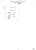 MISCELLANEOUS, OPTIONAL Diagram and Parts List for 3MAS4132FW1  Whirlpool Washer