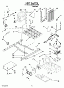UNIT PARTS Diagram and Parts List for GS2KVAXVS00  Whirlpool Refrigerator