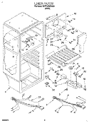 Part Location Diagram of LIT2174934 Whirlpool Use & Care Guide