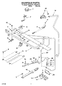 Part Location Diagram of 98005658 Whirlpool SCREW