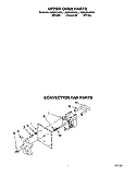 CONVECTION FAN Diagram and Parts List for KEBS278ABL1  KitchenAid Wall Oven