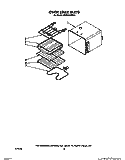 OVEN LINER Diagram and Parts List for KEBI141WBL2  KitchenAid Wall Oven