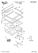 Part Location Diagram of 9753040CB Whirlpool COVER-VENT