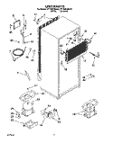 UNIT, LIT/OPTIONAL Diagram and Parts List for RT18DKXBL20  Roper Refrigerator