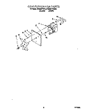 CONVECTION FAN Diagram and Parts List for KEMS377BBL0  KitchenAid Wall Oven