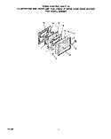 LOWER AND UPPER OVEN DOOR Diagram and Parts List for 2035B0A  Roper Range