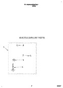 MISCELLANEOUS Diagram and Parts List for KAWE565BWH1  KitchenAid Washer