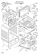 Part Location Diagram of 2200828 Whirlpool HARNS-WIRE
