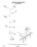 WIRING HARNESS Diagram and Parts List for DU8550XT4  Whirlpool Dishwasher