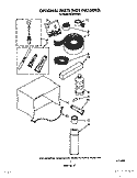 OPTIONAL Diagram and Parts List for ACQ254XX0  Whirlpool Air Conditioner