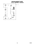 MISCELLANEOUS, LIT/OPTIONAL Diagram and Parts List for LT5005XMW0  Whirlpool Washer Dryer Combo