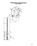 POWERSCREW AND RAM Diagram and Parts List for TC8750XYP2  Whirlpool Trash Compactor