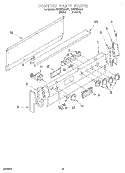 Part Location Diagram of 816483 Whirlpool KNOB