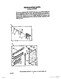 INSTALLATION Diagram and Parts List for ACH102XX0  Whirlpool Air Conditioner