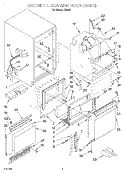 Part Location Diagram of 758888 Whirlpool PANEL