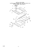 MAINTOP Diagram and Parts List for 1444W1A  Roper Range