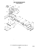 ICE CONTAINER Diagram and Parts List for KSRF36DTX01  KitchenAid Refrigerator