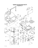 WATER DISTRIBUTION Diagram and Parts List for BR51IMW1  Whirlpool Ice Maker