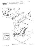 TOP AND CONSOLE, LIT/OPTIONAL Diagram and Parts List for RGX5636AW0  Roper Dryer