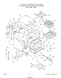 LOWER BODY Diagram and Parts List for 2095B0A  Roper Range