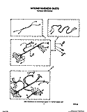 WIRING HARNESS Diagram and Parts List for KEBS146WBL2  KitchenAid Wall Oven