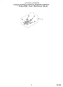 LATCH Diagram and Parts List for GBD307PDB3  Whirlpool Wall Oven