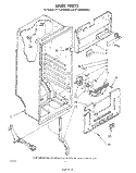 LINER , LIT/OPTIONAL Diagram and Parts List for ET14JMXMWR6  Whirlpool Refrigerator