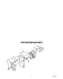 CONVECTION FAN Diagram and Parts List for KEBS207YWH0  KitchenAid Wall Oven