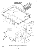 SECTION Diagram and Parts List for EH15VSXLN2  Whirlpool Freezer