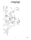 METER CASE Diagram and Parts List for 6CA2781XWW0  Whirlpool Washer