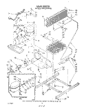 UNIT Diagram and Parts List for KTRF22KTPL00  Whirlpool Refrigerator