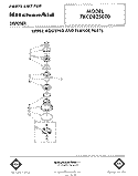 SECTION Diagram and Parts List for 7KCDB250T0  KitchenAid Food Waste Disposer
