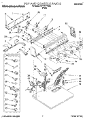 TOP AND CONSOLE, LIT/OPTIONAL Diagram and Parts List for KGYW877BWH0  KitchenAid Dryer